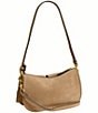COACH Twin Turnlock Suede Waverly Shoulder Bag - Image 3