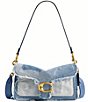 COACH Up Cycled Denim Tabby Shoulder Bag 26 - Image 1