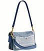 COACH Up Cycled Denim Tabby Shoulder Bag 26 - Image 4