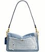 COACH Tabby 26 Up Cycled Denim Shoulder Bag - Image 3