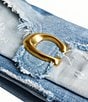 COACH Tabby 26 Up Cycled Denim Shoulder Bag - Image 6