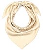 COACH Textured Signature C Printed Silk Square Scarf - Image 1