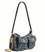 COACH Waverly Loved Denim Twin Turnlock Shoulder Bag - Image 5