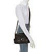 COACH Western Tabby Buckled Shoulder Crossbody Bag, Color:Black - Image 4