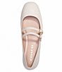 Color:Chalk - Image 4 - Whitley Leather Double Strap Mary Jane Flats