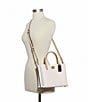 Color:Chalk Multi/Brass - Image 5 - Willow 24 Faded Leather Tote Bag