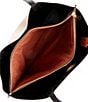 Color:Dark Stone - Image 3 - Willow Colorblock and Signature Interior Tote Bag