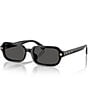 COACH Women 's HC8465U 51mm Rectangle Sunglasses - Image 1