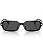 COACH Women 's HC8465U 51mm Rectangle Sunglasses - Image 2