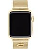 COACH Women's 38/40/41mm Stainless Steel Mesh Bracelet Strap For Apple Watch - Image 1