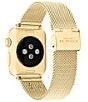 COACH Women's 38/40/41mm Stainless Steel Mesh Bracelet Strap For Apple Watch - Image 2
