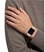 COACH Women's 38/40/41mm Stainless Steel Mesh Bracelet Strap For Apple Watch - Image 4