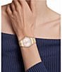 COACH Women's Brook Quartz Analog Stainless Steel Bracelet Watch - Image 4