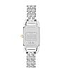 COACH Women's Cadie Analog Two Toned Silver Gold Stainless Steel ...