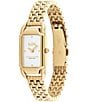 Color:Gold - Image 2 - Women's Cadie Quartz Analog Gold Bracelet Watch