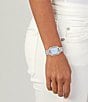 COACH Women's Cass Quartz Analog Stainless Steel Bracelet Watch