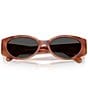 COACH Women's CFU06 54mm Oval Sunglasses - Image 3