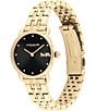 Color:Gold - Image 2 - Women's Elliot Quartz Analog Gold Tone Stainless Steel Watch
