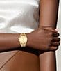 Color:Gold - Image 4 - Women's Greyson Gold Bracelet Watch