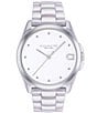 COACH Women's Greyson Quartz Analog White Ceramic Bracelet Watch, Color:White - Image 1