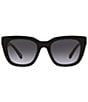 Color:Black - Image 2 - Women's Hc8318 52mm Sunglasses
