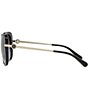 Color:Black - Image 3 - Women's Hc8320 Bonnie Cash 55mm Square Sunglasses