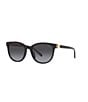 Color:Black - Image 1 - Women's HC8350U 54mm Round Sunglasses
