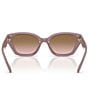 COACH Women's HC8434U 53mm Sunglasses, Color:Milky Putty - Image 4