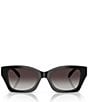 COACH Women's HC8451U 54mm Rectangle Sunglasses - Image 6