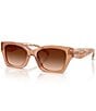 COACH Women's HC8451U 54mm Rectangle Sunglasses - Image 1