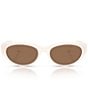 COACH Women's HC8456D 55mm Rectangle Sunglasses - Image 2