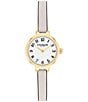 COACH Women's Iris Quartz Analog Leather Strap Watch - Image 1