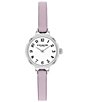 COACH Women's Iris Quartz Analog Leather Strap Watch - Image 1