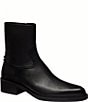 COACH Women's Leather Pointed Toe Booties - Image 1