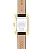 COACH Women's Mara Quartz Analog Leather Strap Watch - Image 3