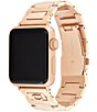 Color:Rose Gold - Image 2 - Women's Rose Gold 38/40/41mm Stainless Steel Bracelet for Apple Watch