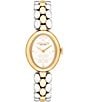 COACH Women's Sammy Quartz Analog Two Tone Stainless Steel Bracelet Watch, Color:Two Tone - Image 1