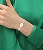 COACH Women's Sammy Quartz Analog Two Tone Stainless Steel Bracelet Watch, Color:Two Tone - Image 5
