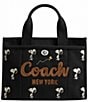COACH x Peanuts Cargo 26 Snoopy Print Tote Bag