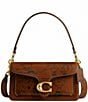 COACH x Peanuts Tabby Shoulder 26 with Newspaper Print, Color:Hazelnut/Multi - Image 1