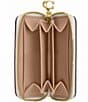 COACH x Peanuts Zip Around Card Case, Color:Chalk - Image 3