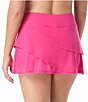 Coco Reef Classic Solids Mesh Layered Swim Skort - Image 2