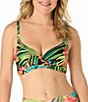 Coco Reef Island Grove Bra Size Underwire Crossover Bikini Bra Swim Top & Wide Leg Pull-On Pant Swim Cover-Up - Image 3