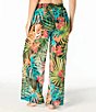 Coco Reef Island Grove Bra Size Underwire Crossover Bikini Bra Swim Top & Wide Leg Pull-On Pant Swim Cover-Up - Image 6