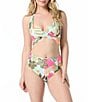 Coco Reef Lush Bloom Verso Reversible High Waist Swim Bottom, Color:Multi - Image 3