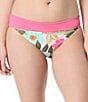 Coco Reef Lush Bloom Verso Reversible High Waist Swim Bottom, Color:Multi - Image 4