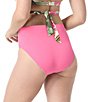 Coco Reef Lush Bloom Verso Reversible High Waist Swim Bottom, Color:Multi - Image 8
