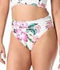 Coco Reef Spiced Tropical Pearl Ruffle High Waist Swim Bottom - Image 1