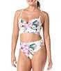 Coco Reef Spiced Tropical Pearl Ruffle High Waist Swim Bottom - Image 3