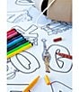 Color:Alphabet - Image 6 - Coloring Washable Tablecloth & 12 Markers Set - Alphabet Print